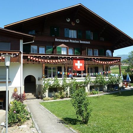 Hotel Restaurant Sunnmatt Aeschi Bei Spiez Экстерьер фото