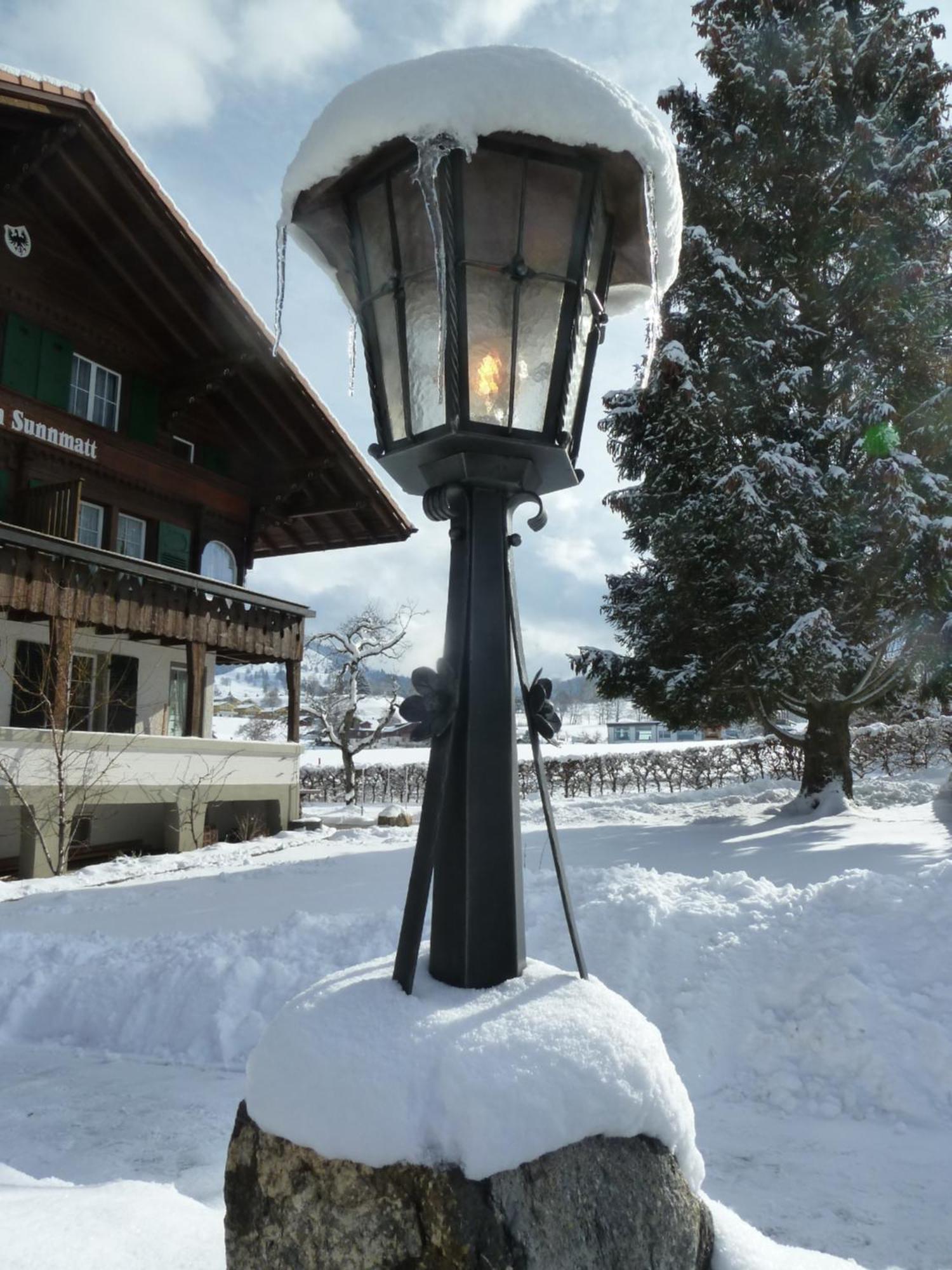 Hotel Restaurant Sunnmatt Aeschi Bei Spiez Экстерьер фото