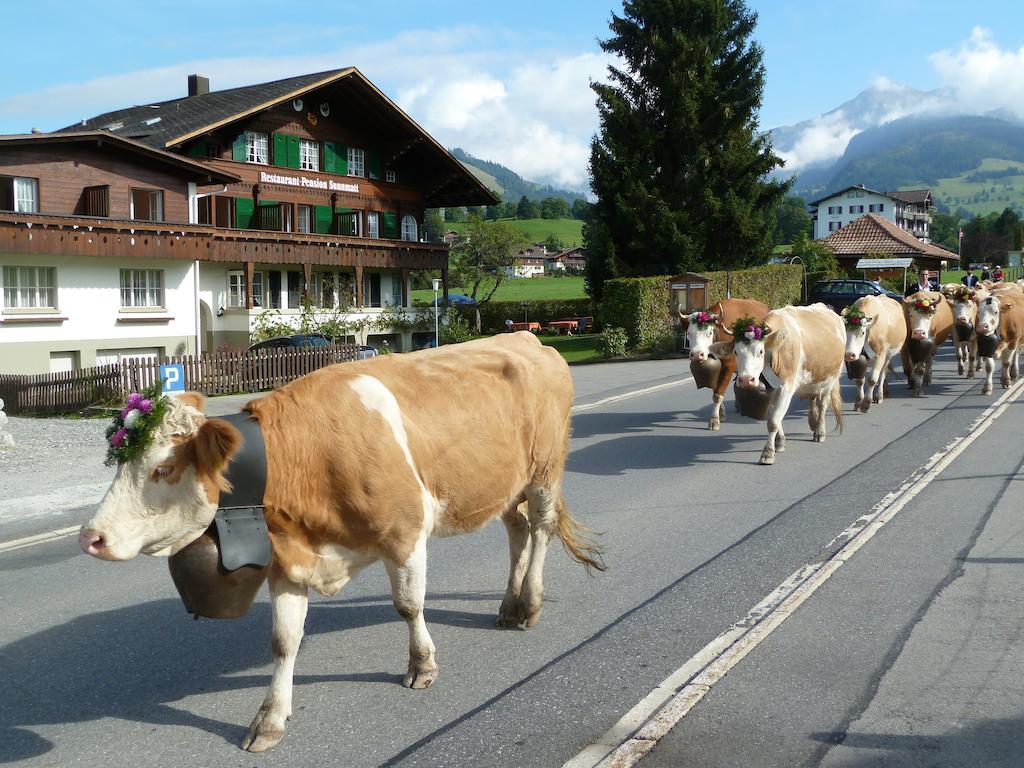 Hotel Restaurant Sunnmatt Aeschi Bei Spiez Экстерьер фото